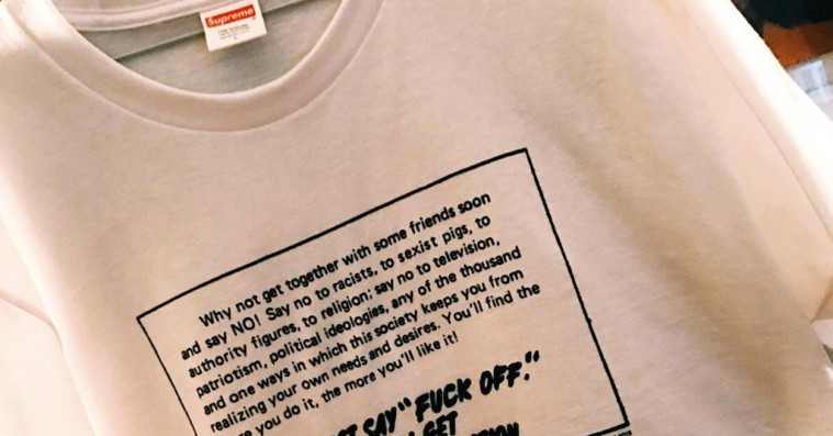 Supreme giver racister og religion fuckfingeren – og opfordrer dig til at gøre det samme