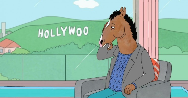Det berømte Hollywood-skilt ændret til Hollyweed i lyssky aktion – står BoJack Horseman bag?