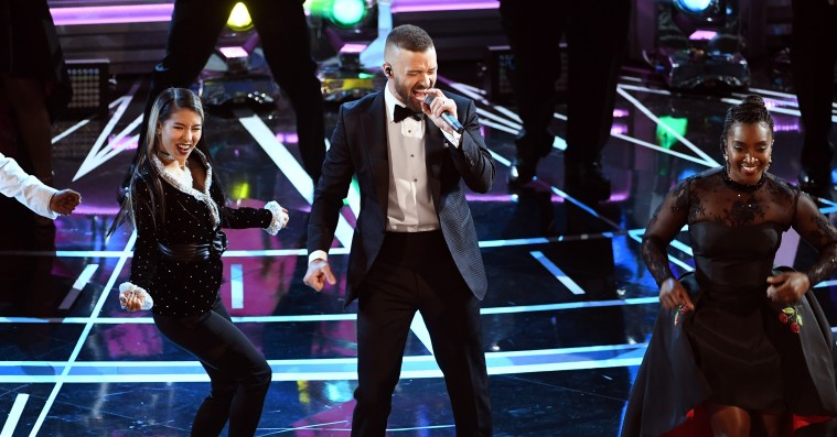 Storcharmøren i sit es: Se Justin Timberlakes optræden under nattens Oscar-show