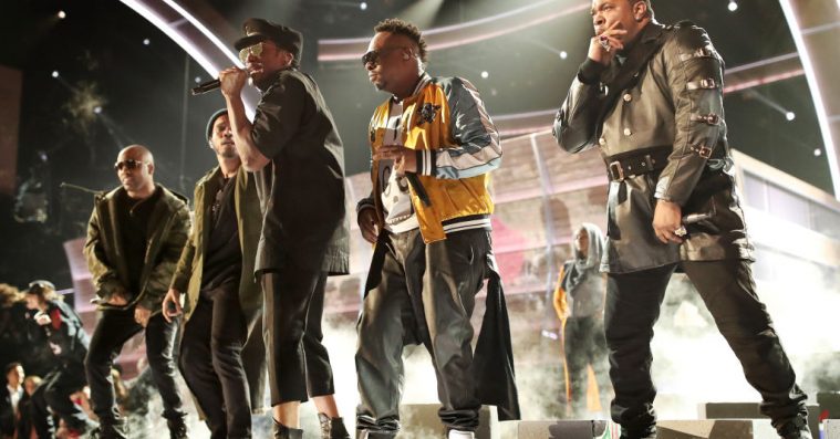 Se A Tribe Called Quests politiske Grammy-medley med Anderson .Paak og Busta Rhymes