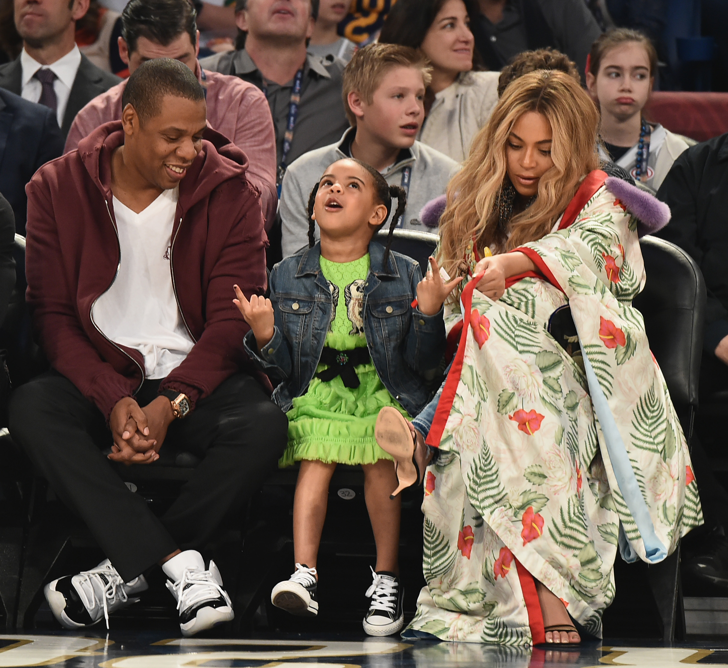 Beyoncé Og Blue Ivy Fortsætter Deres Overdrevne Gucci Parløb Nyhed