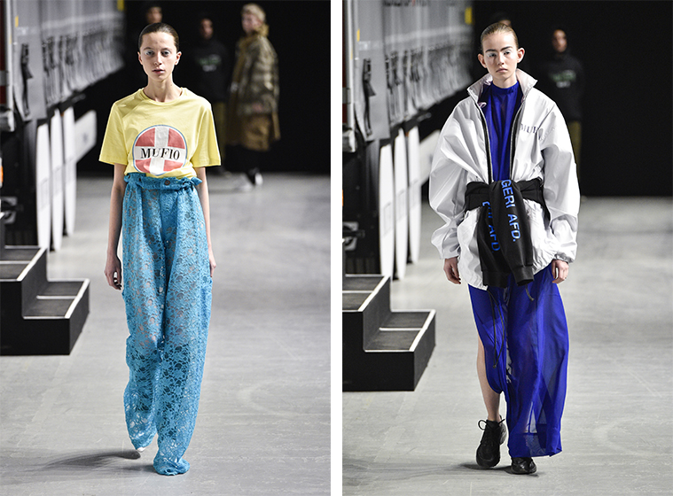 Fra Muf10’s show under Copenhagen Fashion Week