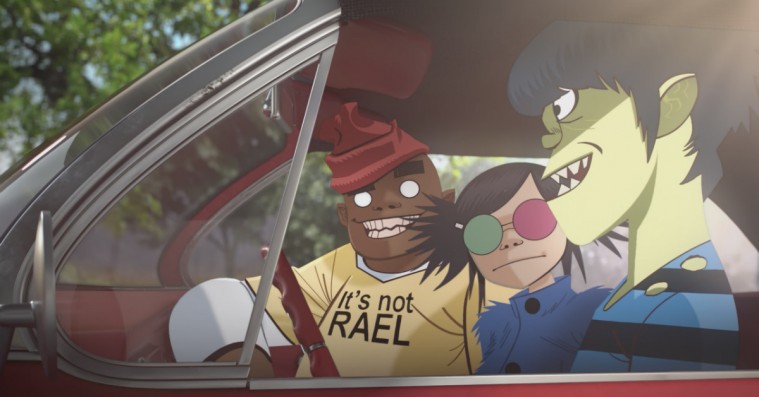 Gorillaz genopliver deres geniale udenomsunivers som interaktiv app