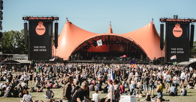 Se kortet over årets Roskilde Festival
