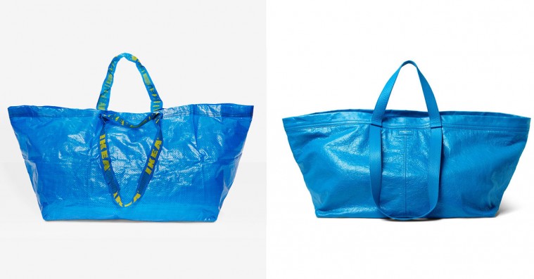 Ikea-designer har et perfekt comeback til Balenciaga-kopi