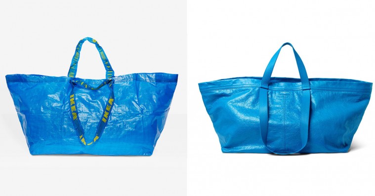 Ikea-designer har et perfekt comeback til Balenciaga-kopi