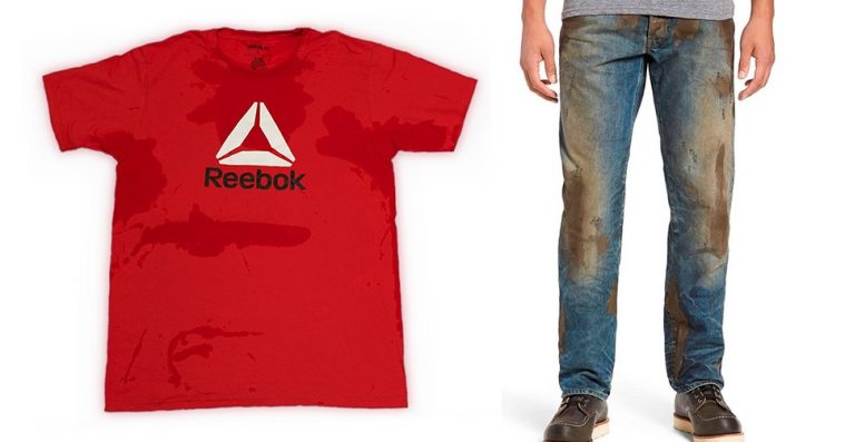 Reebok laver grin med Nordstroms mudder-jeans