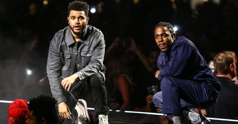 Kendrick Lamar gæster The Weeknd-koncert i L.A. – se videoklip