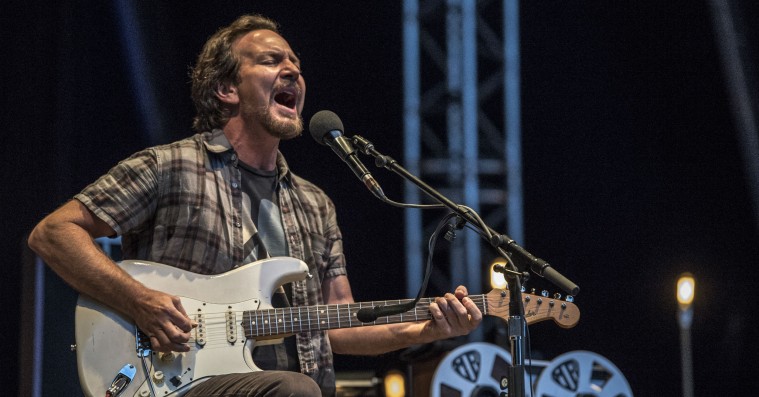 Eddie Vedder var en sympatisk hyggeonkel på Heartland