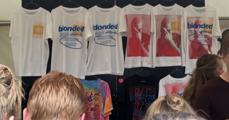 Du kunne costumize dit Frank Ocean-merchandise på NorthSide