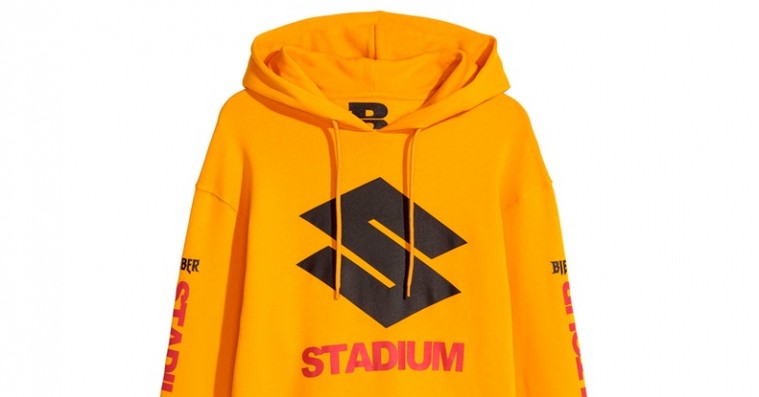 Justin Bieber sælger mere merchandise i H&M