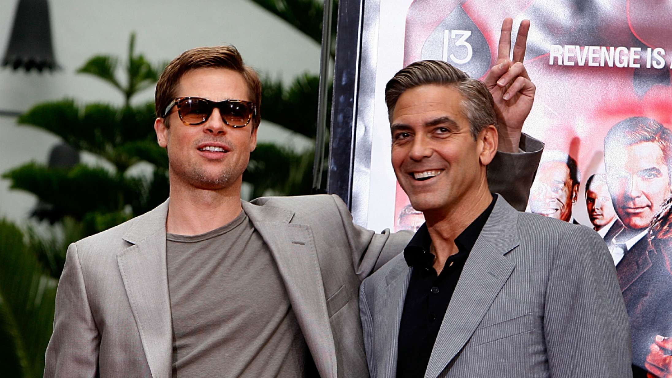 Brad Pitt og George Clooney prankede hinanden hårdt på ‘Ocean’s Twelve’-optagelserne