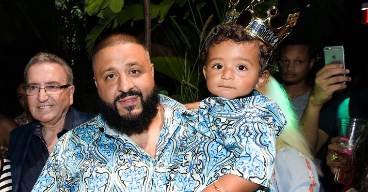 DJ Khaled registrerer sin søns navn som varemærke