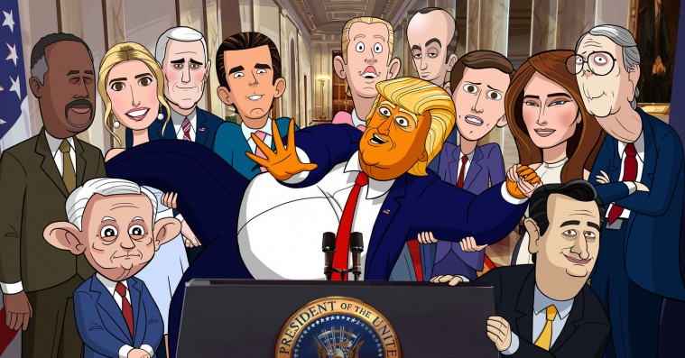 ‘Our Cartoon President’: Stephen Colbert gør Donald Trump alt for harmløs i ny animationsserie