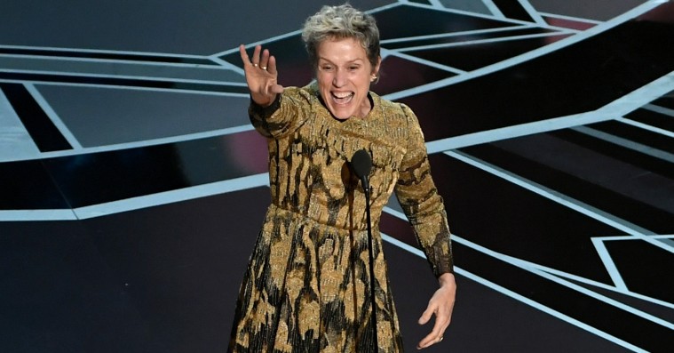 Frances McDormands Oscar-statuette blev stjålet under efterfesten