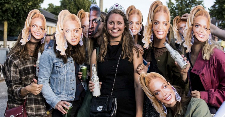 Street style: Beyoncé og Jay-Z i Parken