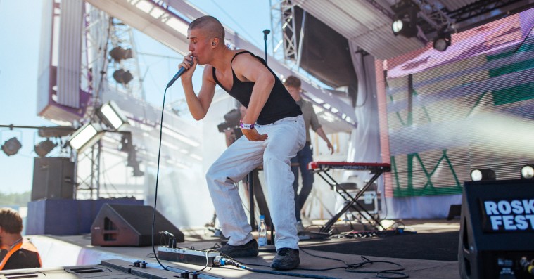 Fraads på Roskilde Festival: På nippet til at blive en seriøs spiller på den danske hiphopscene