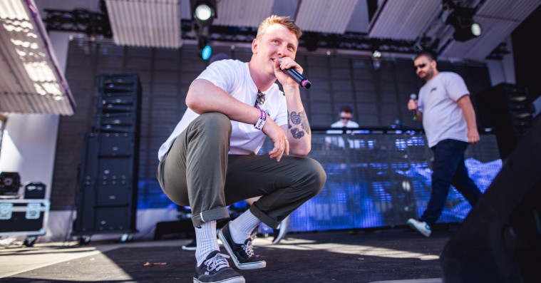 Hiphopgruppen Sigma var på gyngende grund på Roskilde Festival