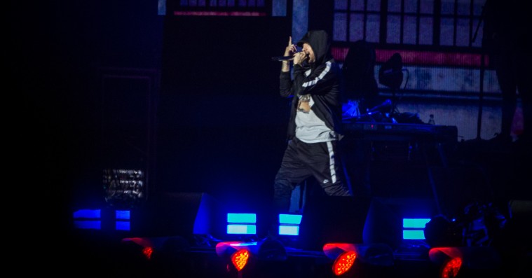 Eminems første besøg i Danmark var en triumf