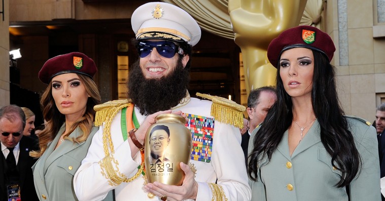 Sacha Baron Cohens fem bedste live-stunts