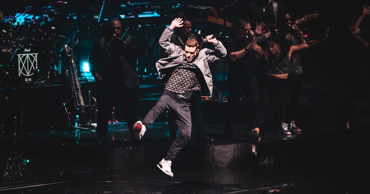 Justin Timberlake i Royal Arena: Finessen gik tabt i rodet skovtur