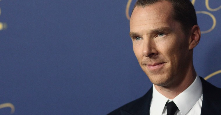 Benedict Cumberbatch fortæller om at redde et cykelbud fra bandeoverfald