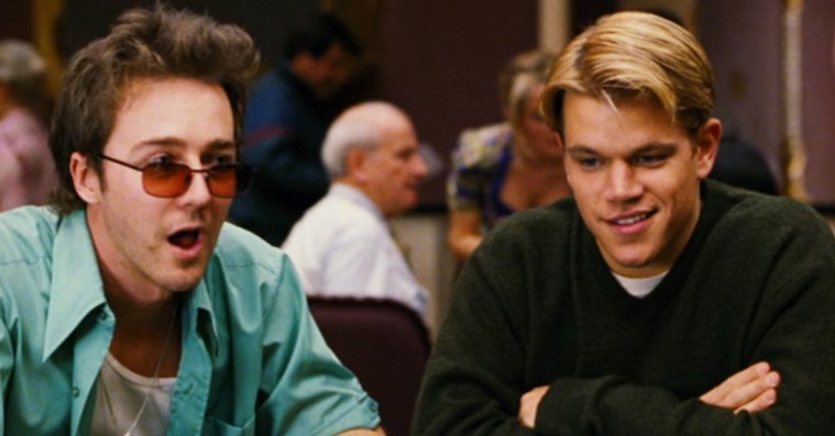 Edward Norton og Matt Damon snød brødrene Weinstein i pokerspil
