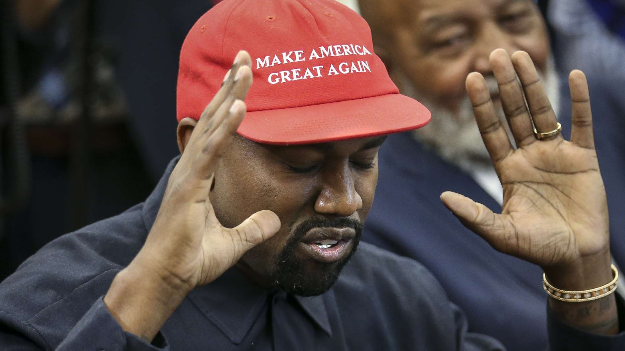 Kanye starter 2019 med pro-Trump-tale på Twitter