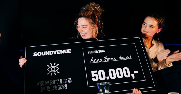Soundvenue uddeler Fremtidsprisen 2018 til Anna Emma Haudal