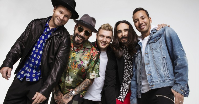 Backstreet Boys giver koncert i Danmark