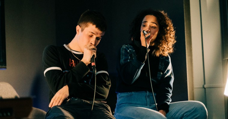 Fraads og Anya lavede ét track på én dag i INPUT-rummet: »Lad os prøve at kradse Soundvenue lidt i øjnene«