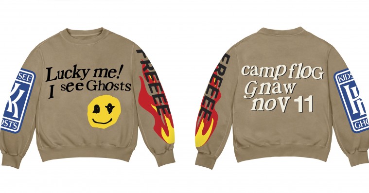 Kanye West og Kid Cudi slipper Kids See Ghosts-merchandise