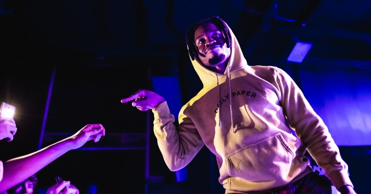 Denzel Currys veloplagte moshpit-koncert satte en stopper for musikkens følelser