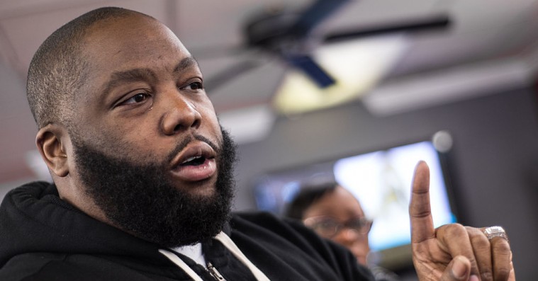 Terrorsigtet på grund af raptekster: Stjerner som Meek Mill, 21 Savage og Killer Mike forsvarer ung rapper