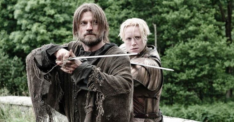 Nikolaj Coster-Waldau og Gwendoline Christie i kærlig clinch: »Det hele startede med et skænderi«