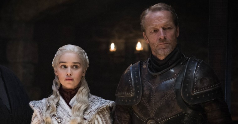 Iain Glen alias Ser Jorah taler ud om de uhørlige, intime linjer, Daenerys hvisker til ham