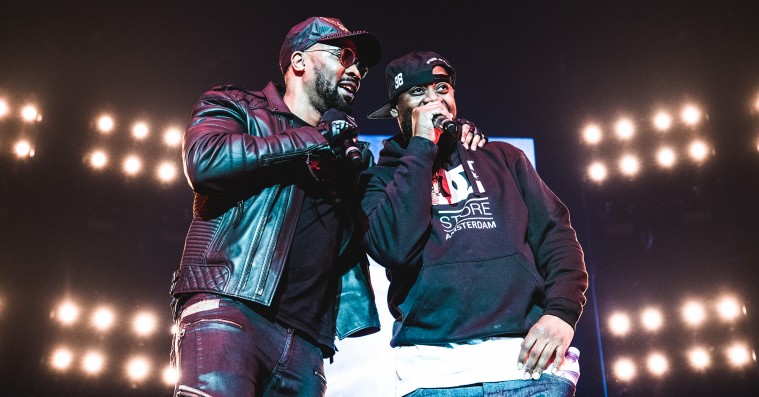 Rap-guderne havde en svær dag på kontoret i Royal Arena