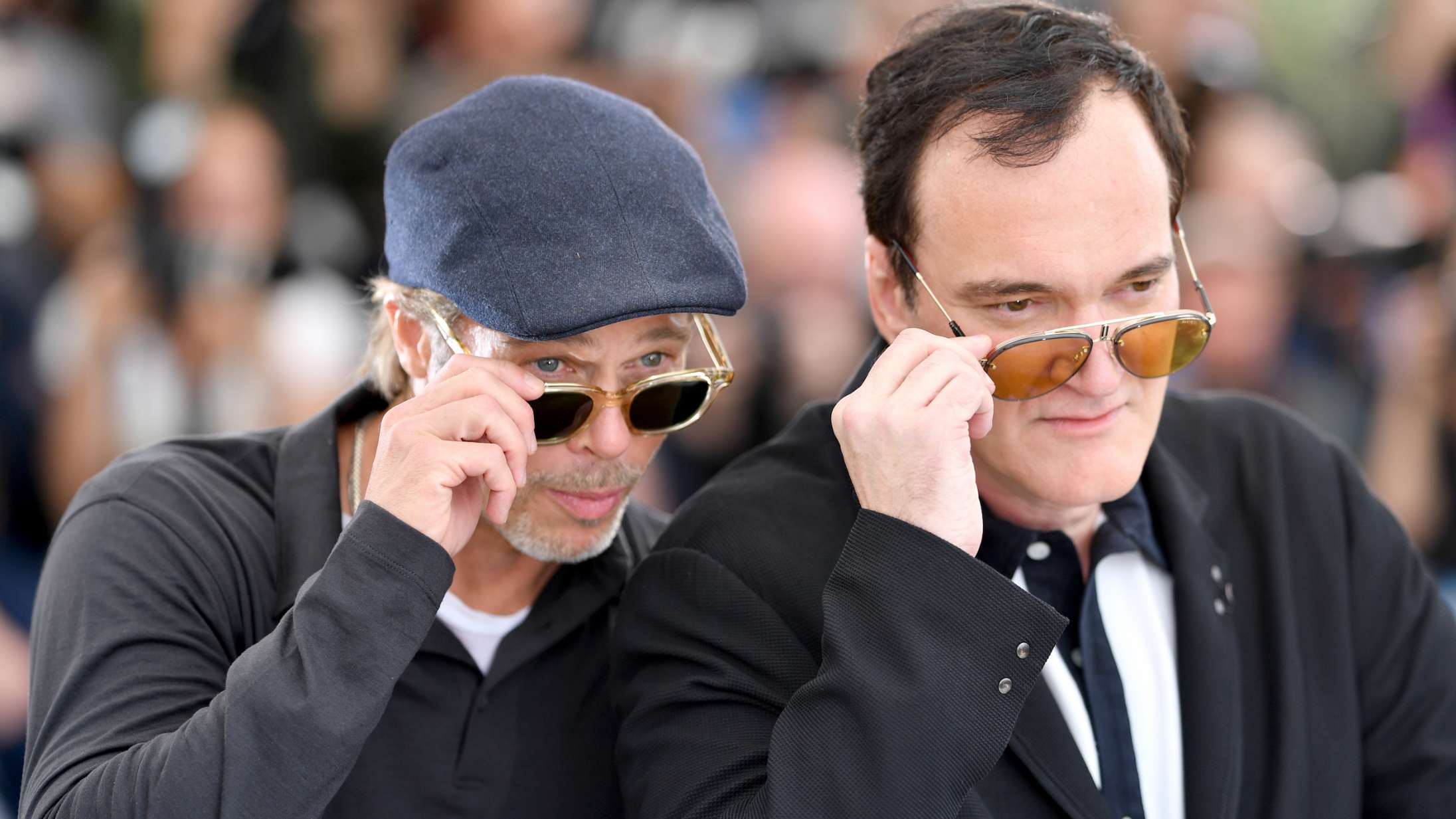 Quentin Tarantino blev totalt starstruck første gang, han instruerede Brad Pitt