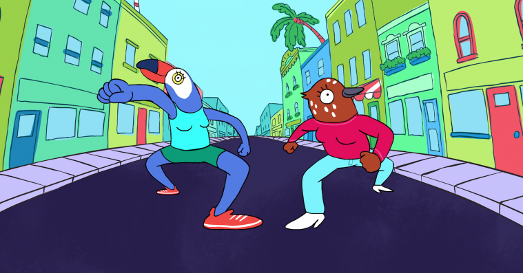 ‘Tuca & Bertie’: Relaterbar animationsserie på Netflix underholder, så fuglene synger