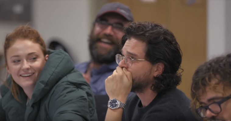 Se Kit Haringtons reaktion på Daenerys’ skæbne i klip fra dokumentaren ’Game of Thrones: The Last Watch’