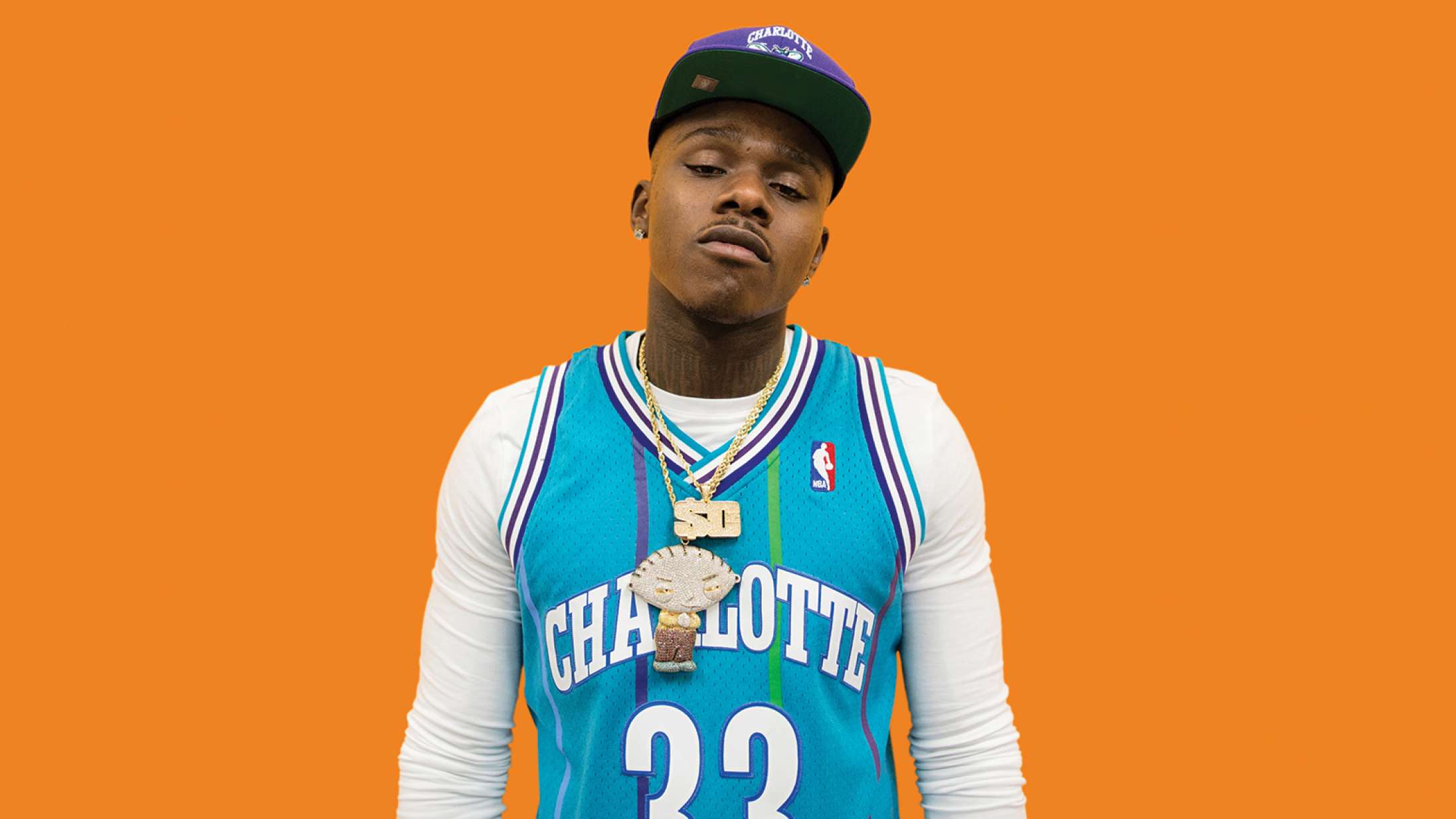 DaBaby slår fan, der prøver at snuppe hans kæde