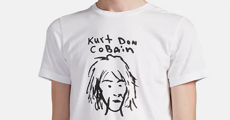 Kurt Cobains datter og Live Nation står bag ny merchandise med grungeheltens kunst