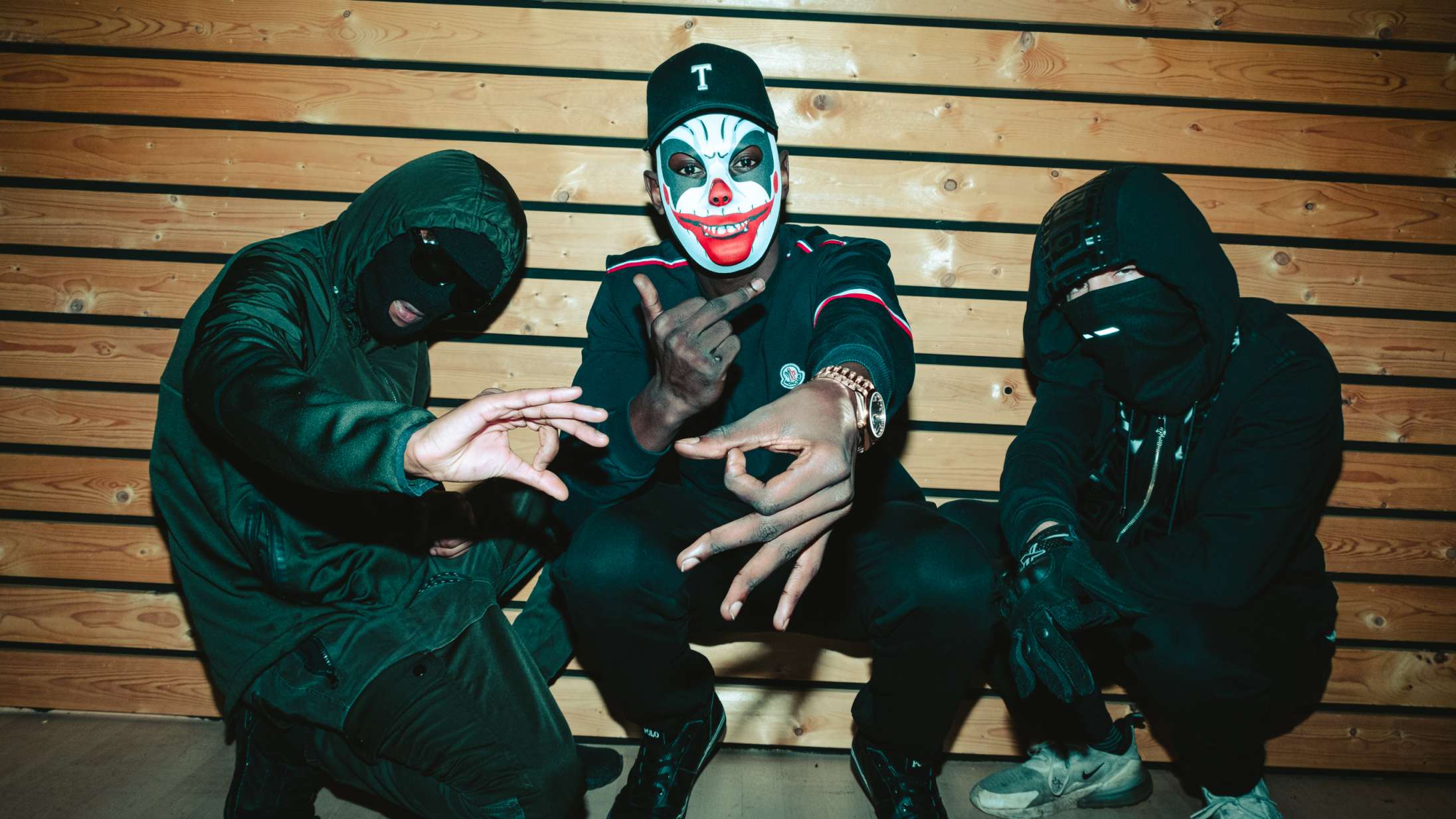 ‘Alt har sin pris’: Den maskerede hiphopgruppe Shooter Gang mener, at de har lavet »Danmarks hårdeste album til dato« – har de ret?