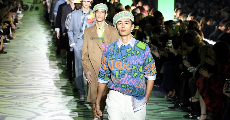 Dior skruede op for streetwear-koderne – viste Stüssy- og Air Jordan-samarbejder på catwalken