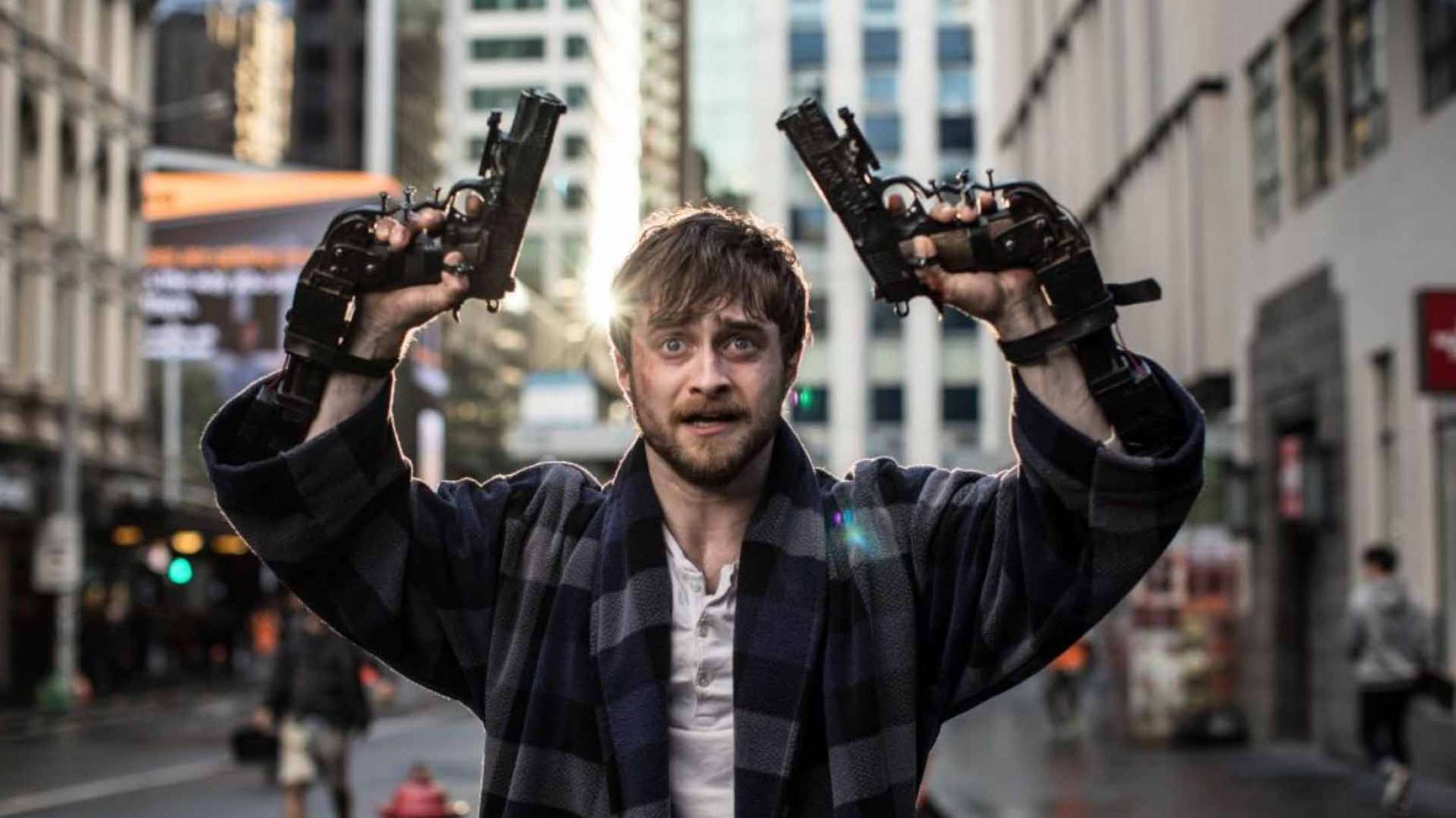 ’Guns Akimbo’: Daniel Radcliffe med guns på hænderne skulle have været endnu mere grotesk