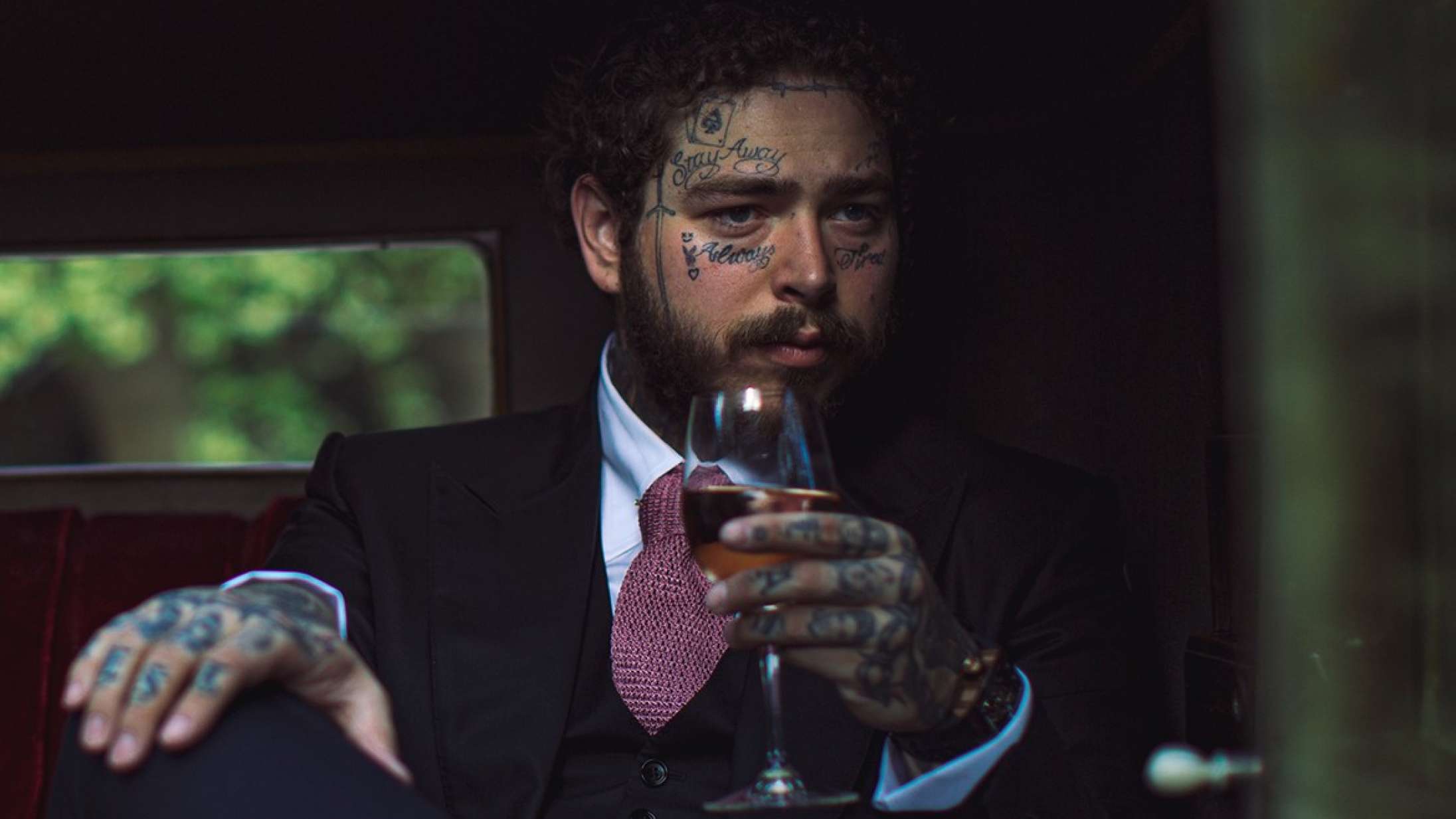 Skål: Post Malone har fået sin egen rosévin