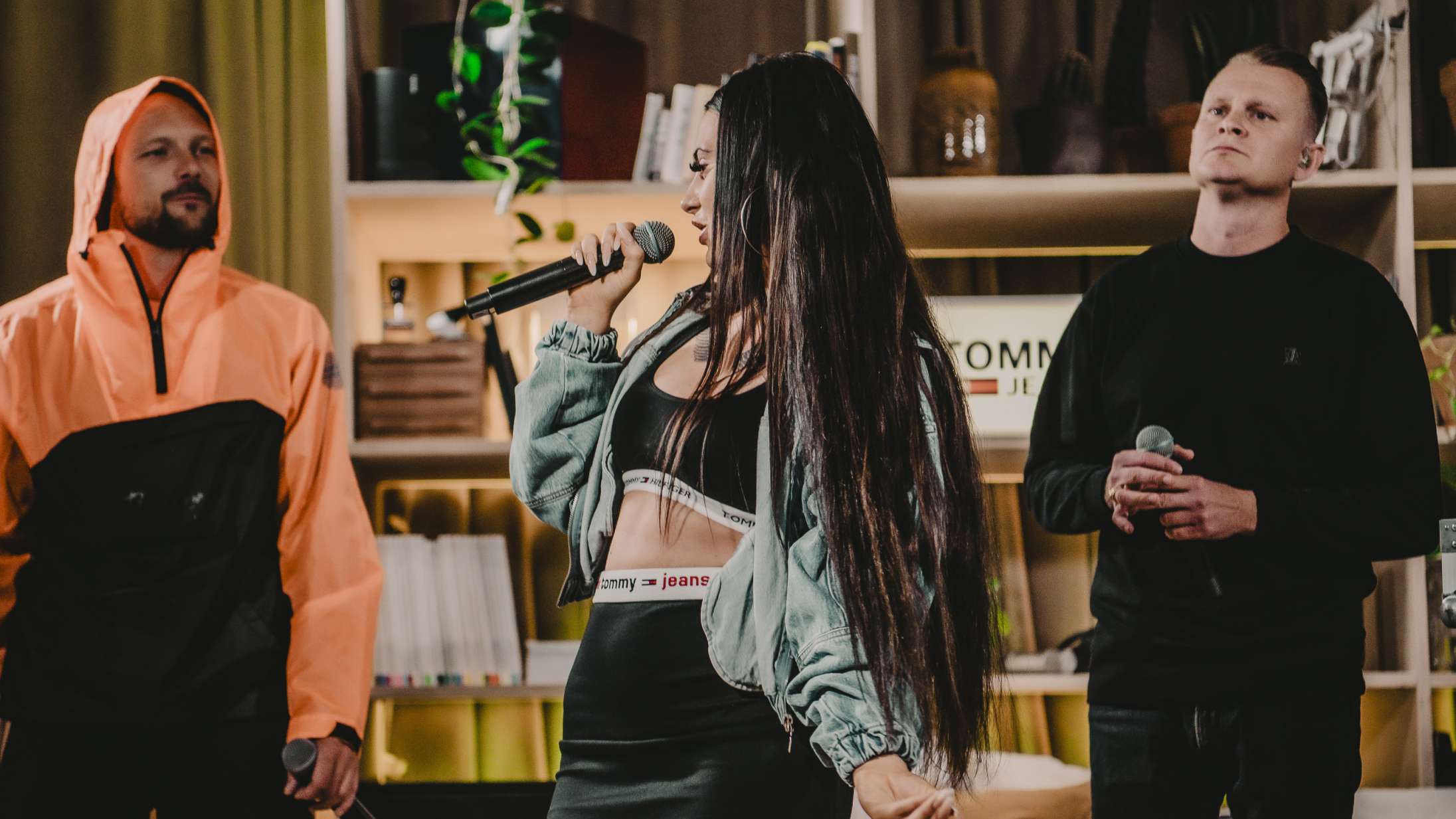 Tessa og Suspekt lavede rav i den til INPUT LIVE på Soundvenue-kontoret