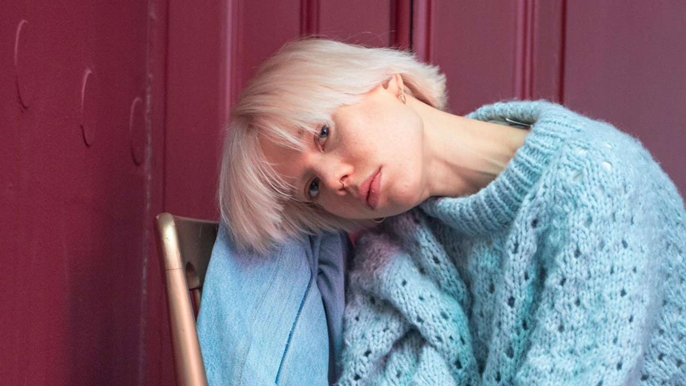 Laura Dalgaard strikker kunstværker: »Det handler om at fortælle historier«