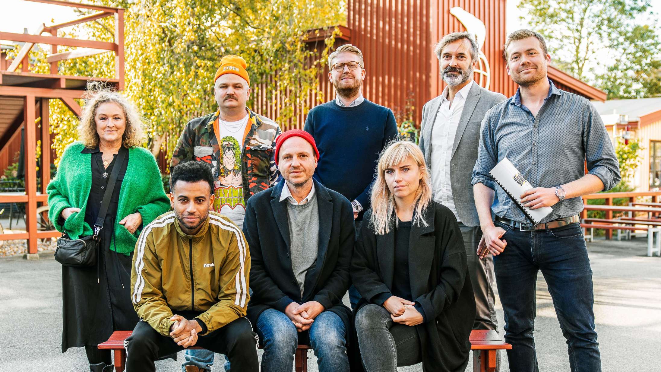 Josephine Park, Rune Klan,  Christoffer Læssø og Stephania Potalivo klar til kommende dansk komedie