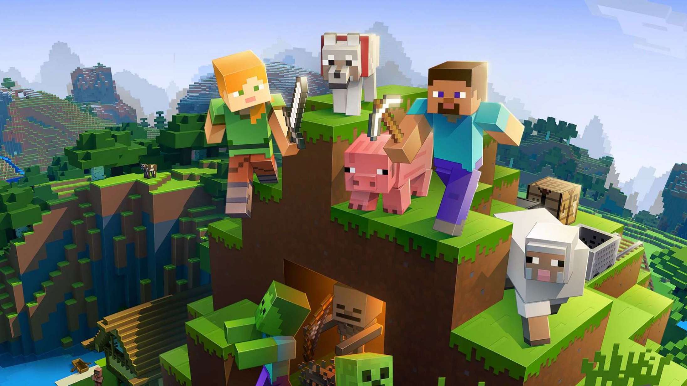 Danmark er blevet genskabt i ‘Minecraft’ – og det er meget, meget fladt